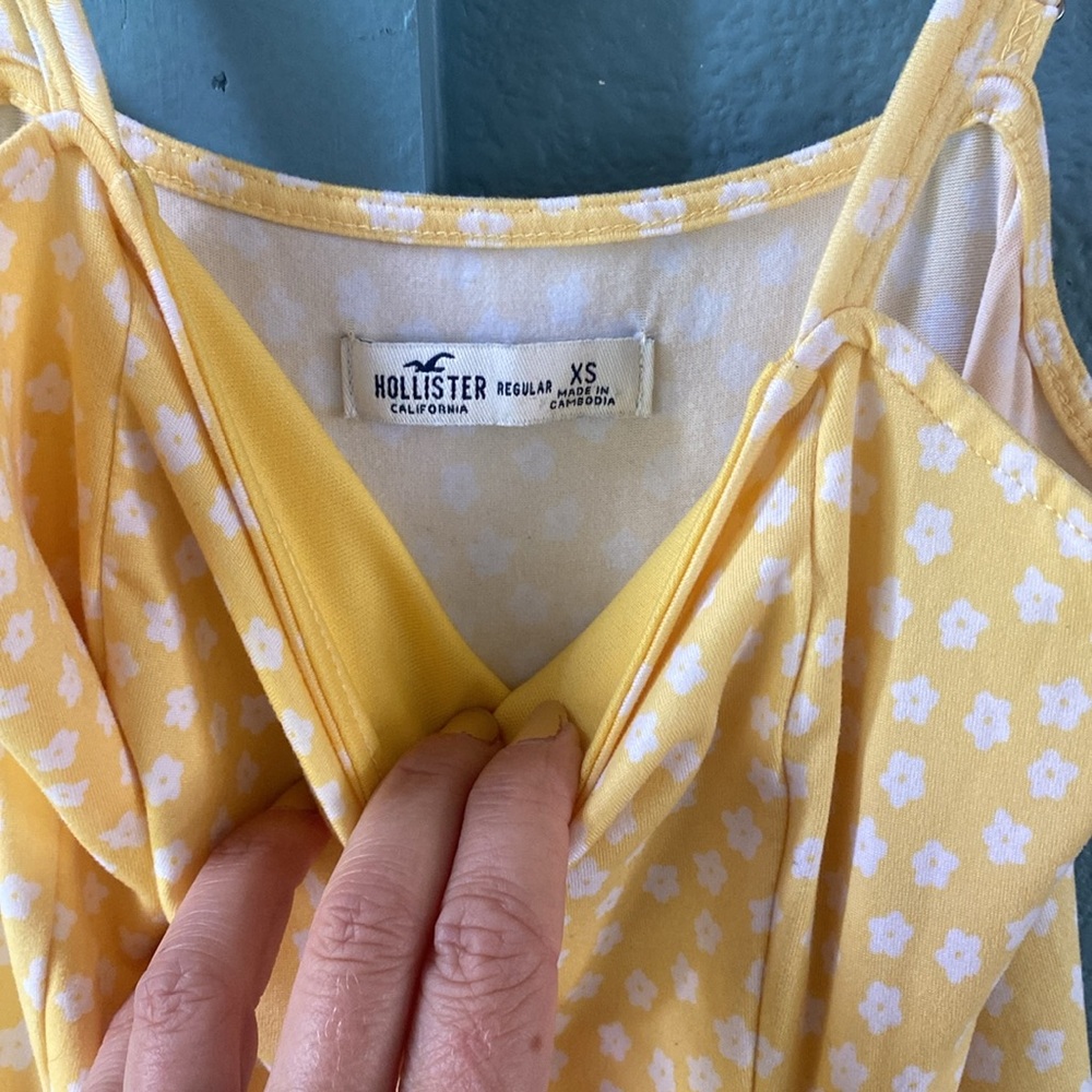 Yellow Hollister Dress In Xs - Gem Yellow Hollister Dress In Xs - Gem